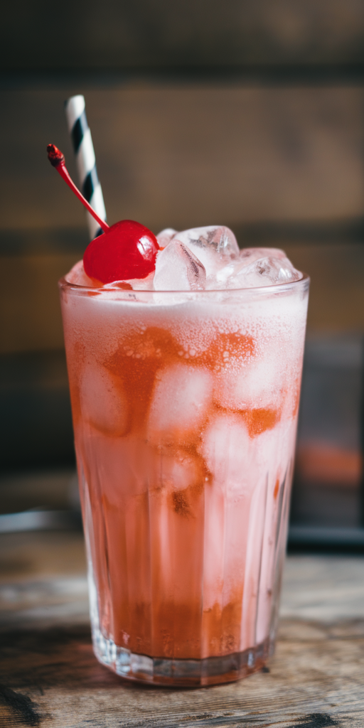 12 Valentine’s Day Drinks That Are Easy and Pretty 6 Pink Vanilla Cream Soda