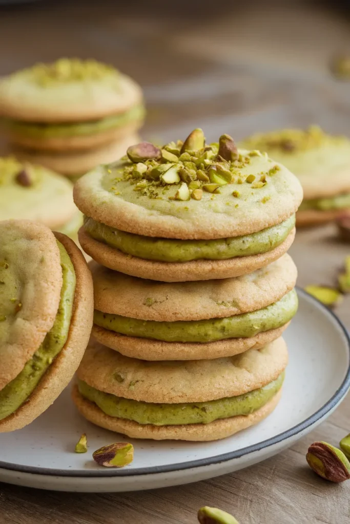Pistachio Pudding Cookies