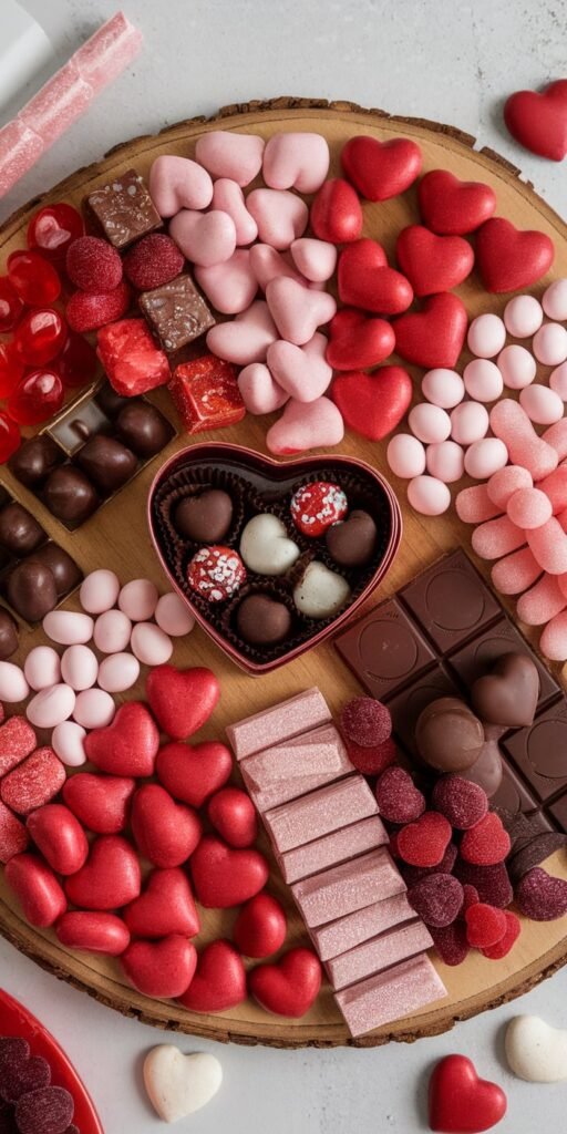 13 Valentine’s Day Charcuterie Boards 9 Valentines Day Candy