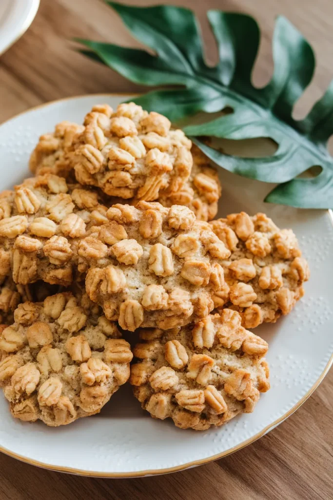 Banana Oat Easter Cookies
