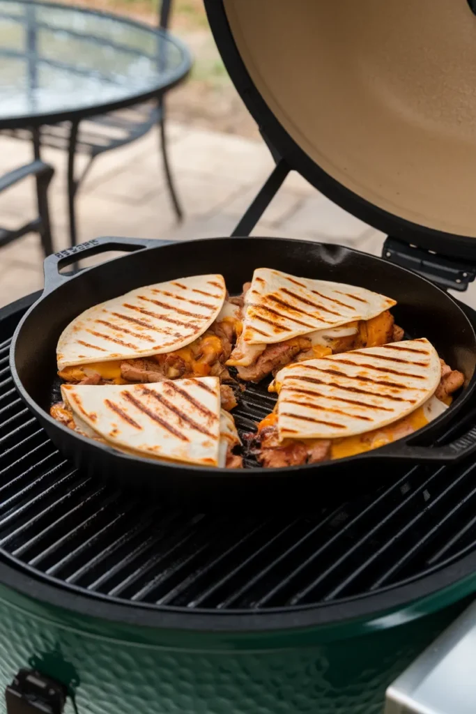 Blackstone Hot Honey BBQ Chicken Quesadillas 2 Blackstone Hot Honey BBQ Chicken Quesadilla