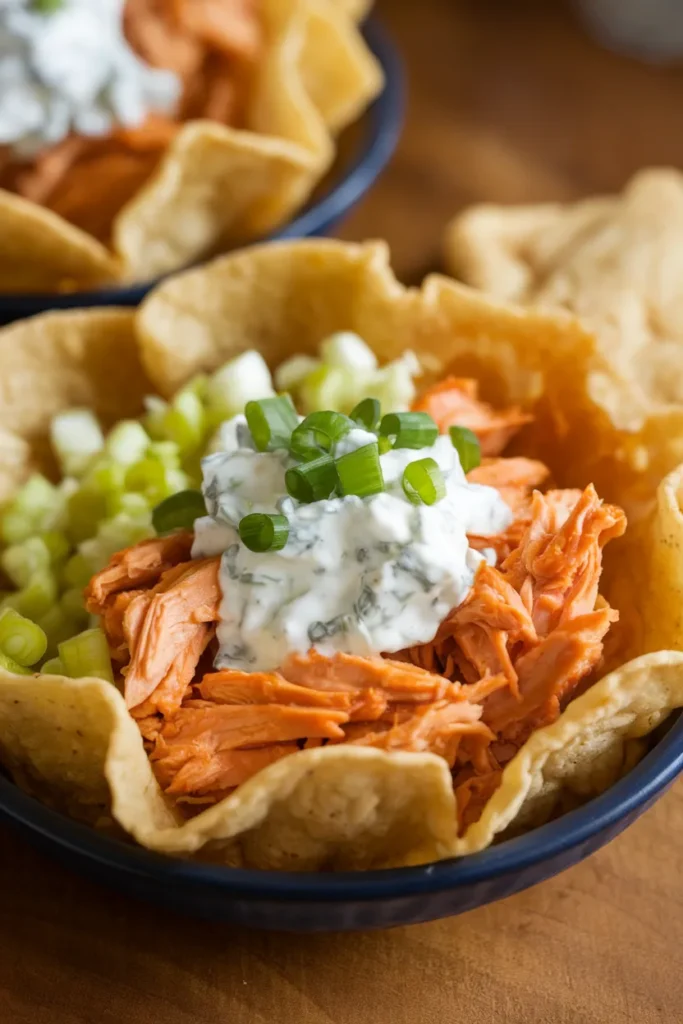 11 Healthy Taco Bowl Meal Prep Ideas That'll Make You Actually Look Forward to Lunch All Week 11 Buffalo Chicken Taco Bowl