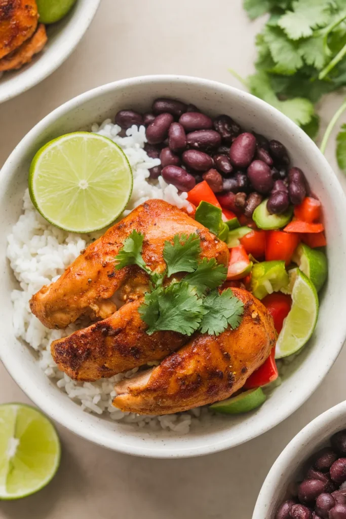 Chipotle Double Protein Chicken Bowl