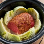 Corned Beef and Cabbage in the Crockpot