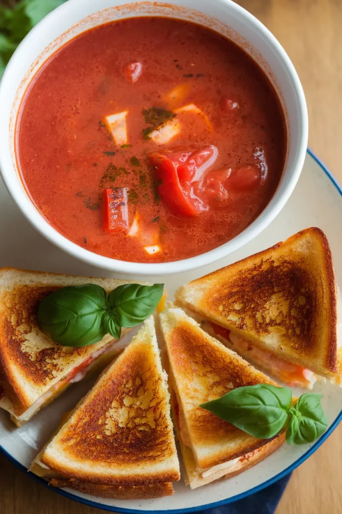 10 Spring Dinner Ideas for Picky Eaters 7 Creamy Tomato Soup with Grilled Cheese Soldiers