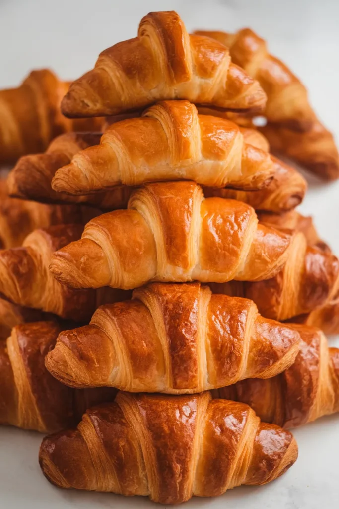 Croissants Without Yeast or Rising Time: Flaky, Buttery & Ready Before You Panic 2 Croissants