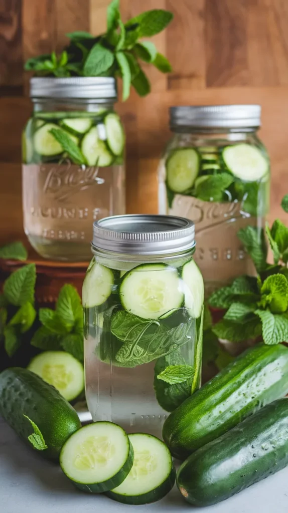 Cucumber Mint Spa Water Cooler