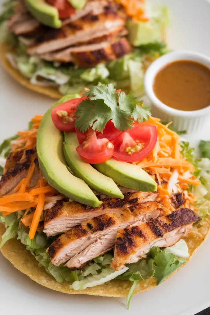 El Pollo Loco Double Chicken Tostada Salad
