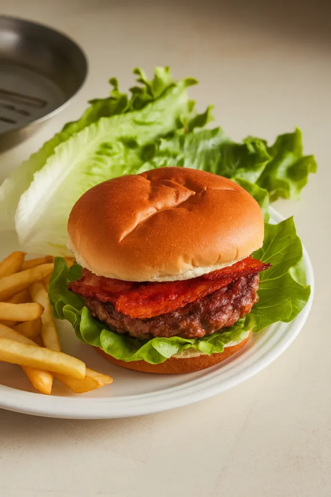 Five Guys Little Bacon Burger Lettuce Wrap Style