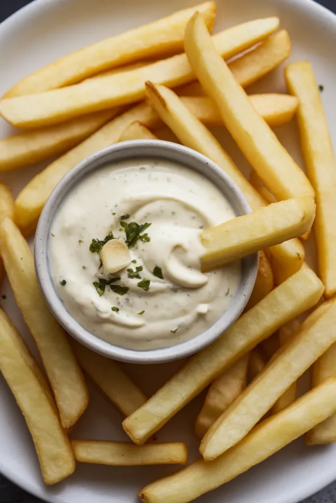 Garlic Aioli Sauce for French Fries: The Only Dip You'll Ever Need 2 Garlic Aioli Sauce