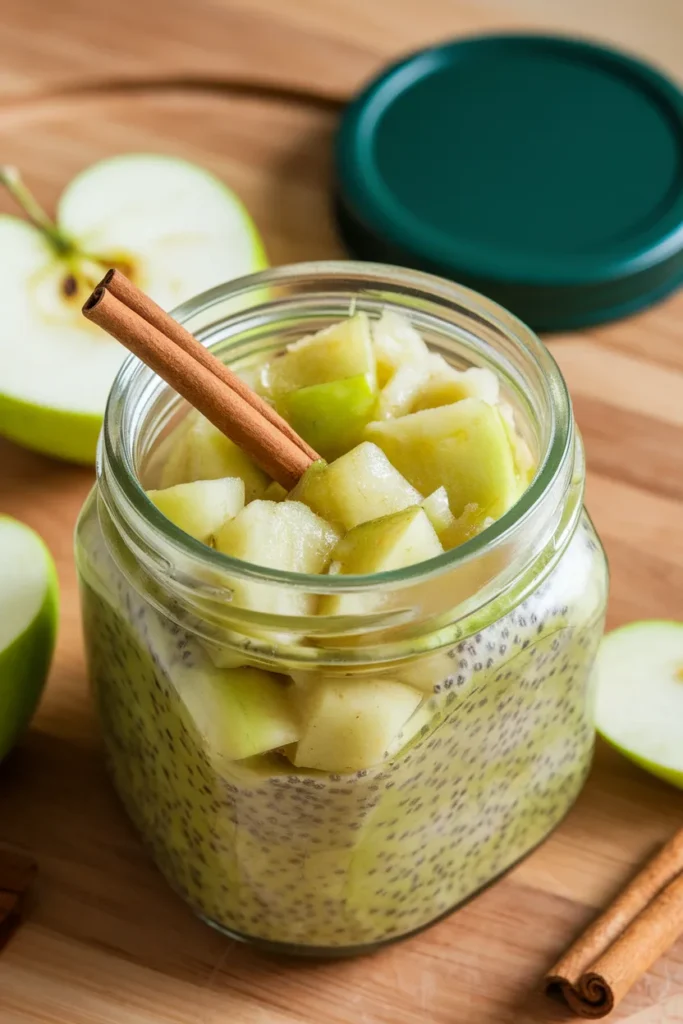 Green Apple Cinnamon Chia Jam