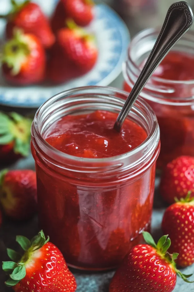 Homemade Strawberry Freezer Jam: Sweet, Simple & Stupidly Easy 2 Homemade Strawberry Freezer Jams