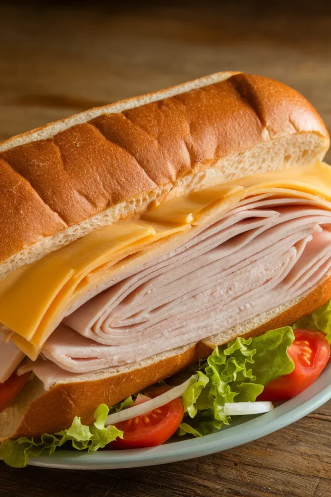 Jersey Mikes Giant Turkey and Provolone Sub