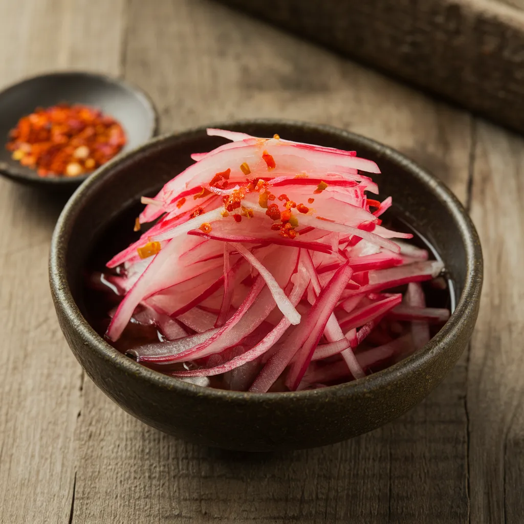 Korean Pickled Radish