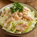 Low Carb Chicken Coleslaw Made with Cabbage 4 Low Carb Chicken Coleslaw Made with Cabbage