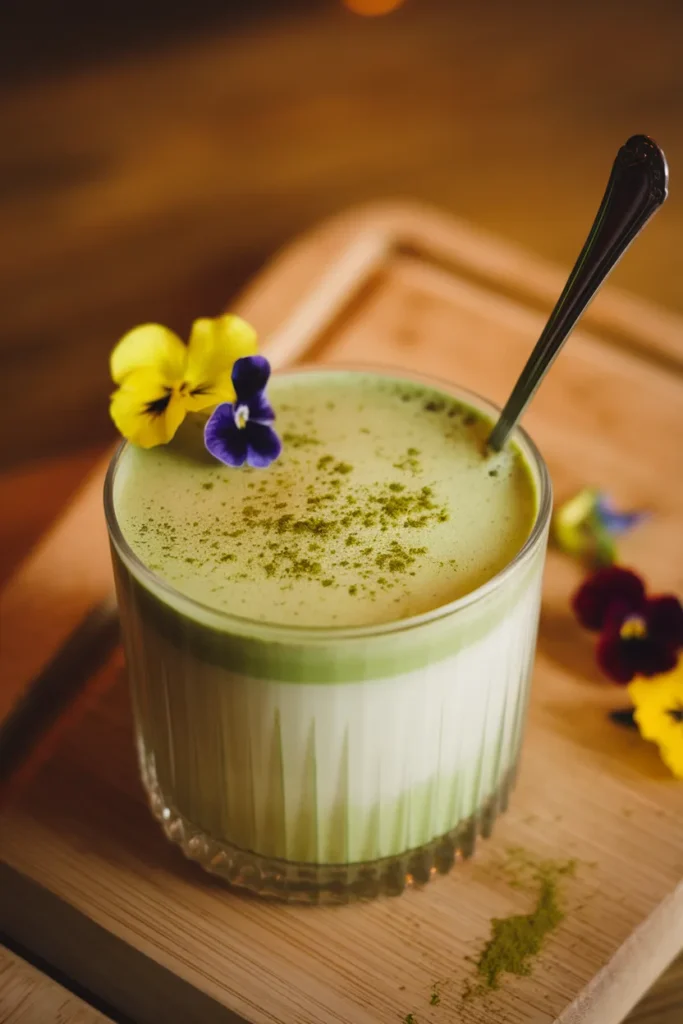 Matcha Latte Panna Cotta