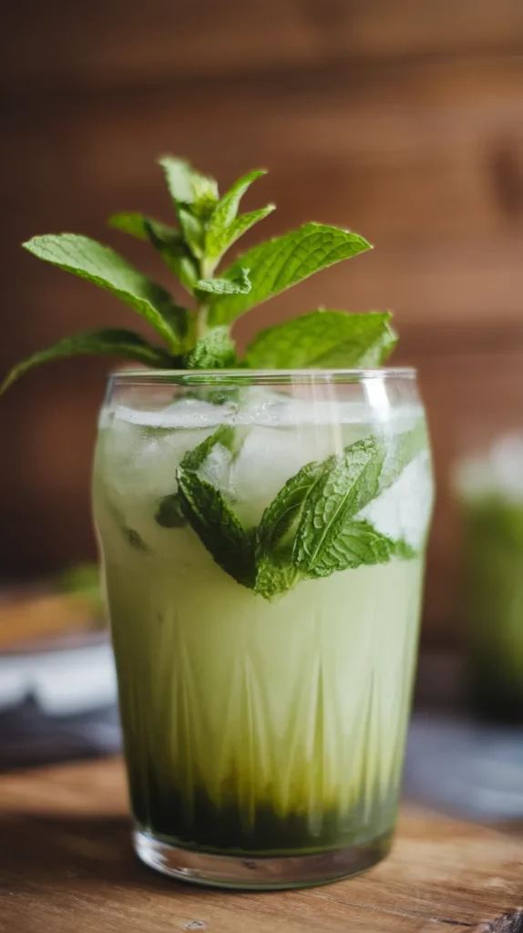 10 Refreshing Spring Cocktails for an Instant Energy Boost 2 Matcha Mint Mojito