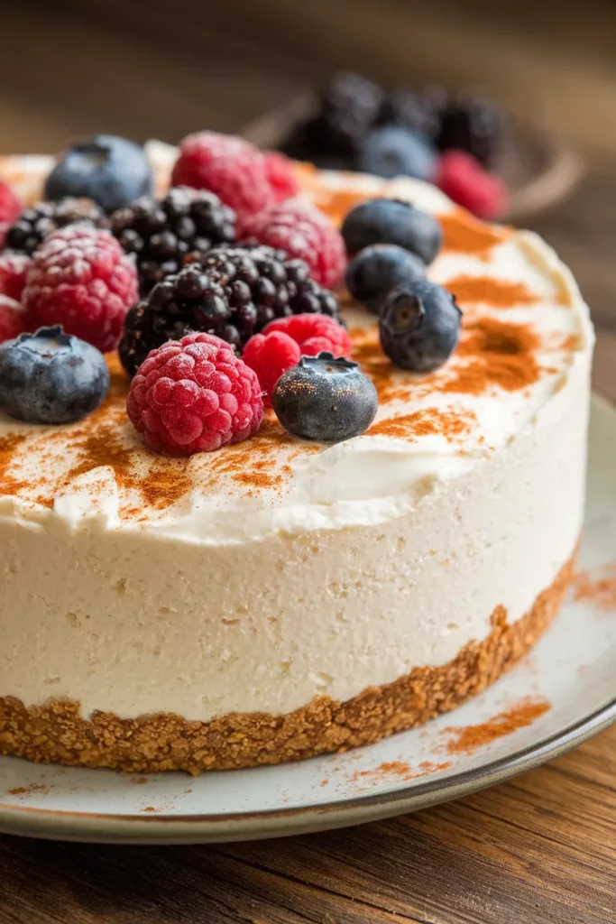15 Cottage Cheese Desserts Are Breaking the Internet — Here’s Why You Need to Try Them NOW 2 No Bake Cottage Cheese Cheesecake