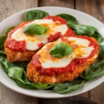 Oven Baked Healthy Chicken Parmesan That Tastes Like You Cheated (But You Totally Didn't) 13 Oven Baked Healthy Chicken Parmesan