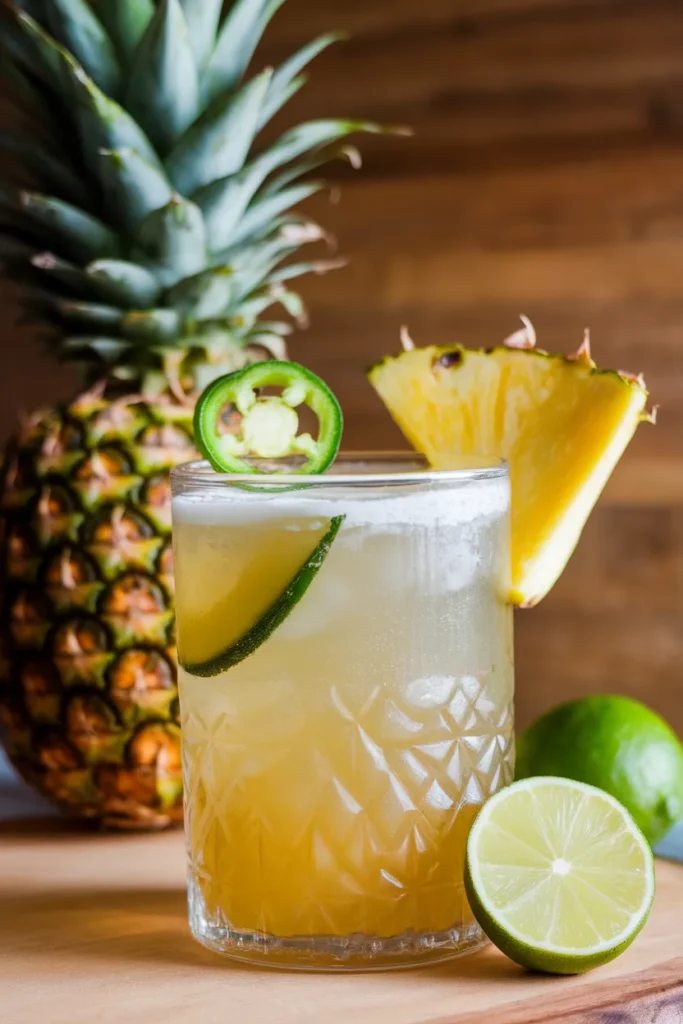 7 Spring Tequila Cocktail Recipes 5 Pineapple Jalapeno Tequila Cooler