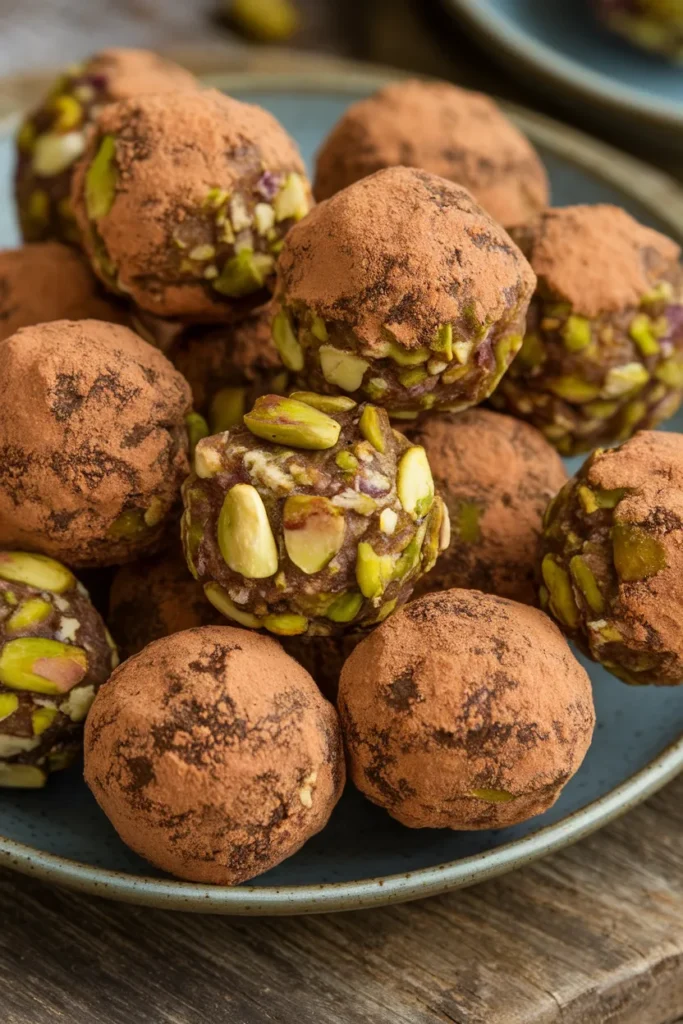 Pistachio Date Energy Balls