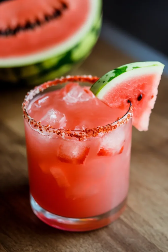 7 Spring Tequila Cocktail Recipes 3 Spicy Watermelon Tequila Margarita