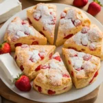 Strawberry Cream Cheese Scones 8 Strawberry Cream Cheese Scones